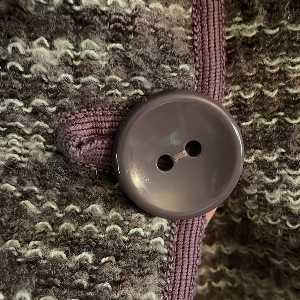 Lavender Buttoned Waist Jacket - Picture 5 of 15